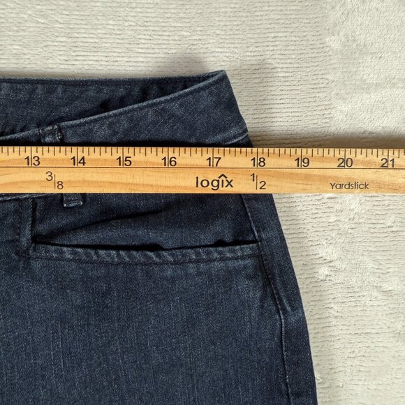 Talbots Heritage Jeans Women Size 16 33 Boot Cut High Rise Cotton Blend Denim - Picture 5 of 10